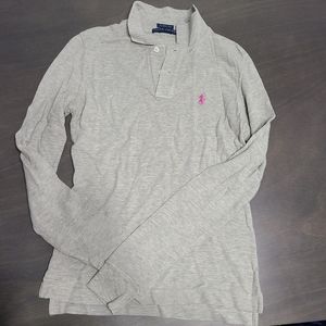 Womens Ralph Lauren Long Sleeve Polo Medium